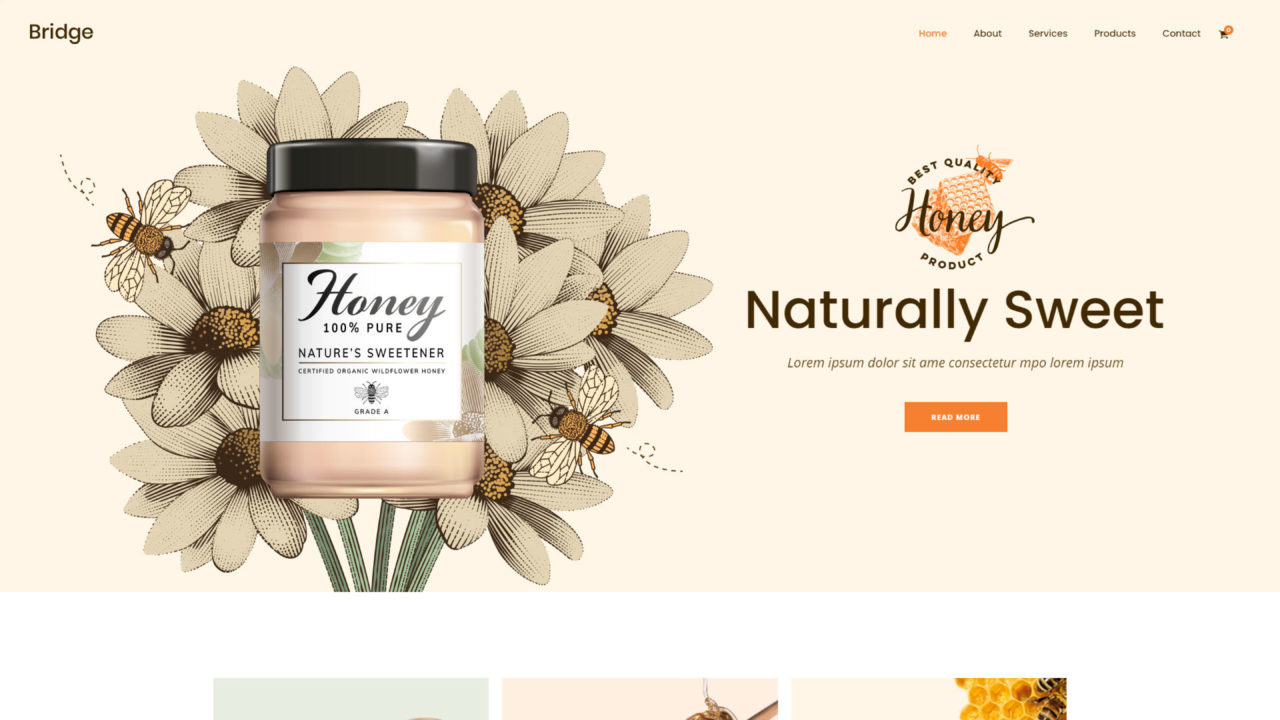 Organic Products Shop #1