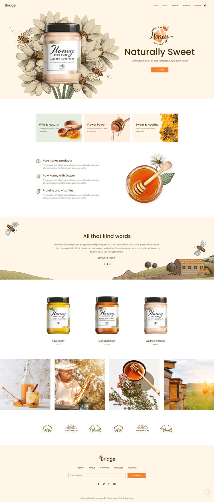 Organic Products Shop #1