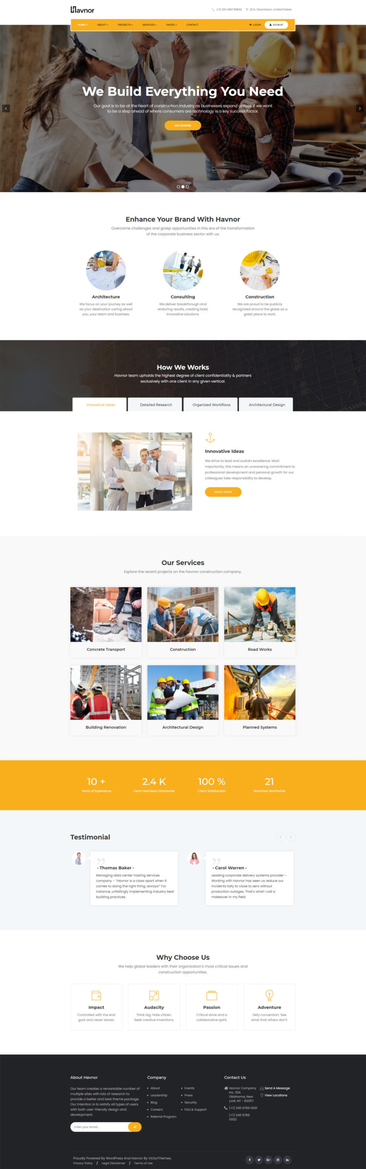 Construction Company #3